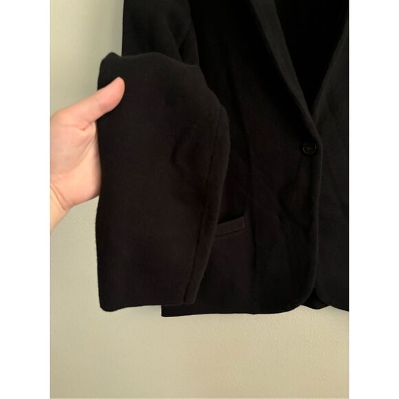 Women’s J.Crew Black School Boy Sweater Blazer SZ Preppy Mature TimelessClassy - Picture 7 of 7
